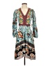 Akemi + Kin 100% Rayon Paisley Floral Blue Teal Kimono Size 2 - photo 1