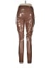 Forever 21 100% Polyurethane Metallic Brown Leggings Size L - photo 2