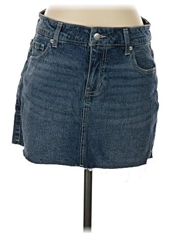 No Boundaries Denim Skirt (view 1)