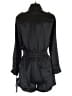 Blanc Noir 100% Acetate Black Romper Size S - photo 2