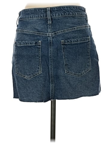 No Boundaries Denim Skirt (view 2)