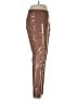 Forever 21 100% Polyurethane Metallic Brown Leggings Size L - photo 4
