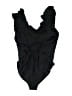 J.Crew Solid Black One Piece Swimsuit Size 16 - photo 2