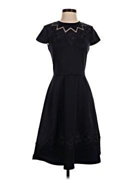 white dress with scarf Love Conquers Satin Mini - Hidden zipper back Color:Navy-blue a line prom dresses There's A Summer Mini