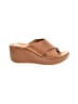 Korks Tan Wedges Size 9 - photo 1