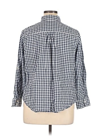 St. John's Bay 3/4 Sleeve Button-Down Shirt (view 2)