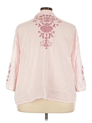 Johnny Was 3/4 Sleeve Blouse (view 2)