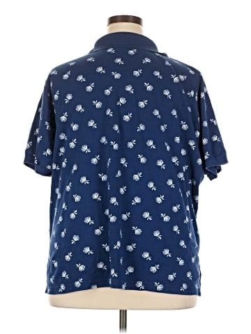 Woman Within Short Sleeve Polo (view 2)