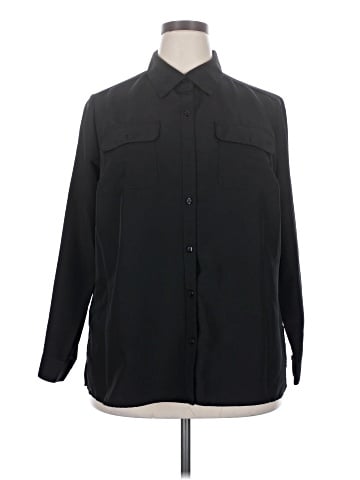 Notations Long Sleeve Blouse (view 1)