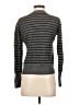 Equipment Stripes Gray Turtleneck Sweater Size S - photo 2