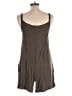 Ellos Solid Gray Romper Size L - photo 2