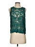 James Coviello 100% Polyester Teal Sleeveless Blouse Size XS - photo 1