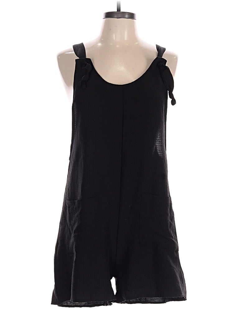 Pre-owned Emery Rose Romper In Black