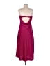 Le Lis Solid Pink Cocktail Dress Size S - photo 2