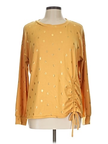 Como Black Long Sleeve Blouse (view 1)