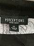 Perceptions Graphic Gray Casual Dress Size XL - photo 7