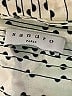 Sandro 100% Viscose Animal Print Ivory 3/4 Sleeve Button-Down Shirt Size Med (2) - photo 7