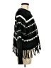 John & Jenn 100% Acrylic Stripes Black Pullover Sweater Size M - photo 4