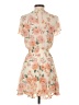 Trixxi 100% Polyester Floral Tan Casual Dress Size XXS - photo 2