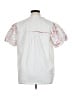 Cato White Short Sleeve Blouse Size 14 - photo 2