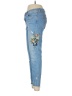 Zara Basic Tropical Blue Jeans Size 8 - photo 5
