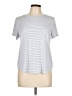 Green Envelope Stripes Silver Short Sleeve T-Shirt Size L - photo 1