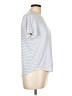 Green Envelope Stripes Silver Short Sleeve T-Shirt Size L - photo 4