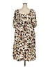 Torrid 100% Rayon Animal Print Tan Casual Dress Size 2X Plus (2) - photo 2