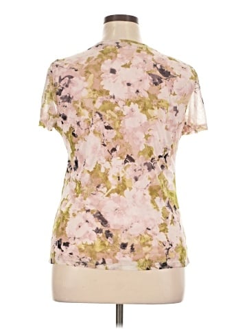 Bar III Short Sleeve Blouse (view 2)