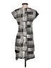 Attention Graphic Gray Casual Dress Size S - photo 2