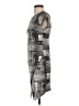 Attention Graphic Gray Casual Dress Size S - photo 5