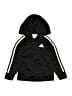 Adidas 100% Polyester Black Zip Up Hoodie Size 2T - photo 1