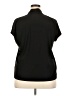 Buffalo by David Bitton Black Short Sleeve Blouse Size XXL - photo 2