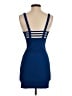Forever 21 Solid Blue Cocktail Dress Size S - photo 2