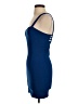 Forever 21 Solid Blue Cocktail Dress Size S - photo 5