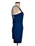 Forever 21 Solid Blue Cocktail Dress Size S - photo 4