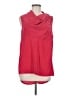BCBGMAXAZRIA 100% Silk Red Sleeveless Silk Top Size M - photo 1