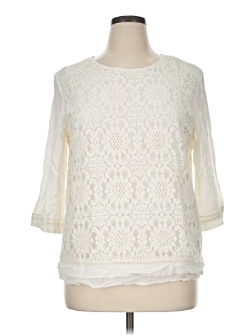 Stylus 3/4 Sleeve Blouse (view 1)