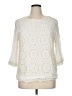Stylus Ivory 3/4 Sleeve Blouse Size XL - photo 1