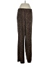 MICHAEL Michael Kors Chevron-herringbone Brown Casual Pants Size S - photo 1