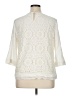 Stylus Ivory 3/4 Sleeve Blouse Size XL - photo 2
