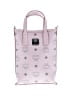 MCM 100% Coated Canvas Pink Satchel One size - photo 1