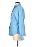 Columbia 100% Polyester Blue Long Sleeve Blouse Size L - photo 5