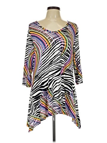 Onque Casuals 3/4 Sleeve Blouse (view 1)