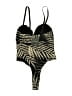 JLUXLABEL Graphic Gold One Piece Swimsuit Size S - photo 2
