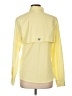 Columbia 100% Polyester Yellow Long Sleeve Blouse Size L - photo 2