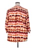 rue21 100% Polyester Orange 3/4 Sleeve Blouse Size 2X - photo 2