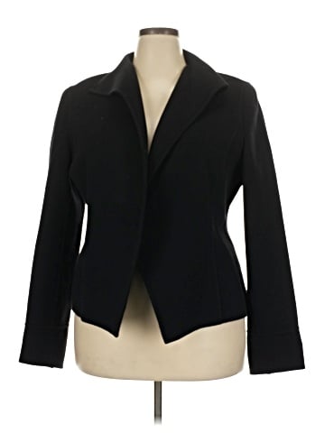 Linda Allard Ellen Tracy Wool Blazer (view 1)