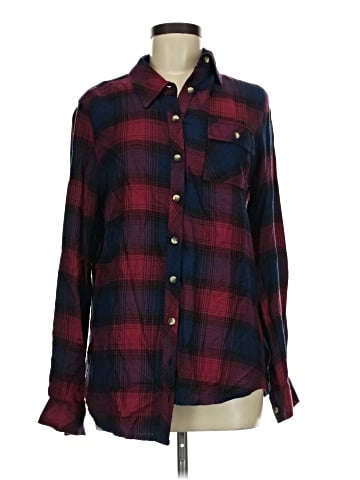 Tolani Long Sleeve Button-Down Shirt (view 1)