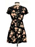 Derek Heart Floral Black Casual Dress Size S - photo 2